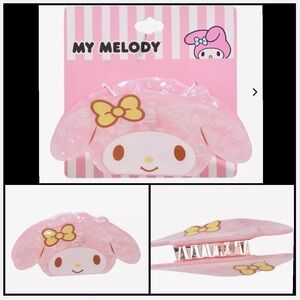 Sanrio My Melody hair claw clip / medium size / plastic / NEW packaging / tags